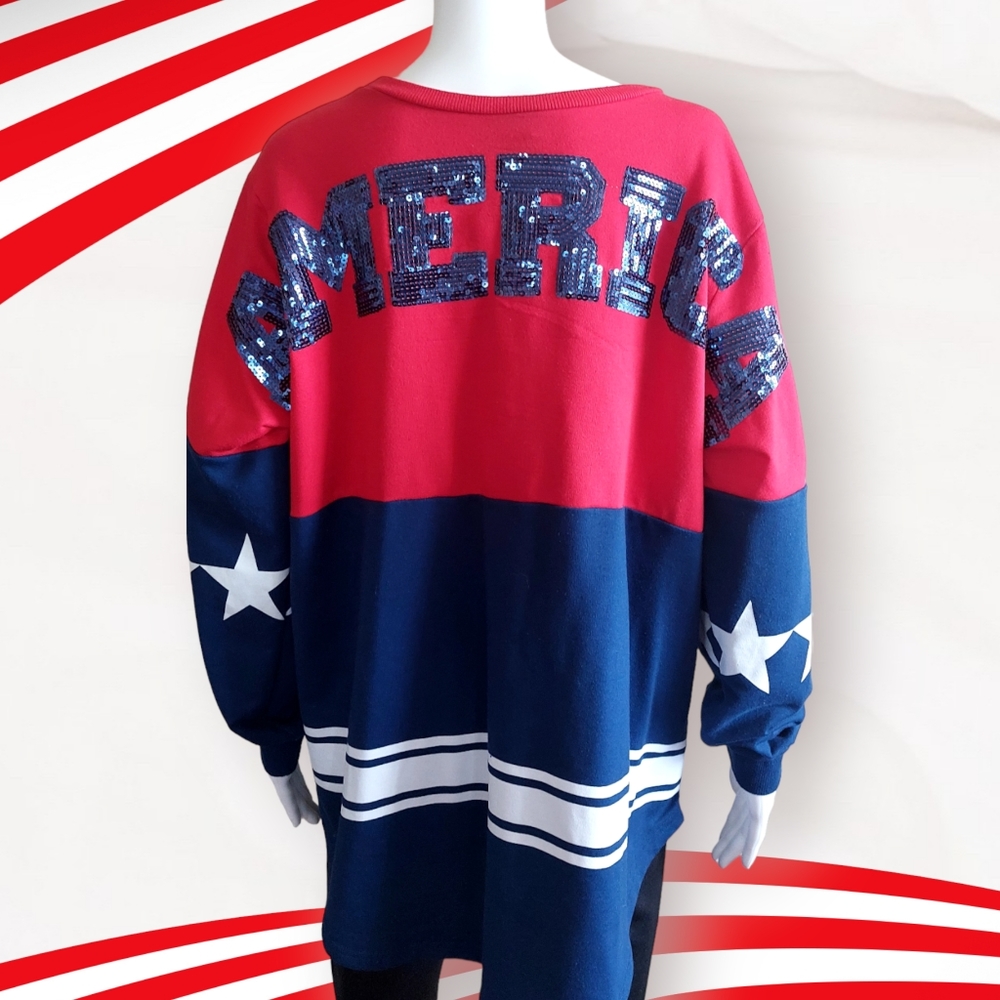 RUE Patriotic  America Sweatshirt